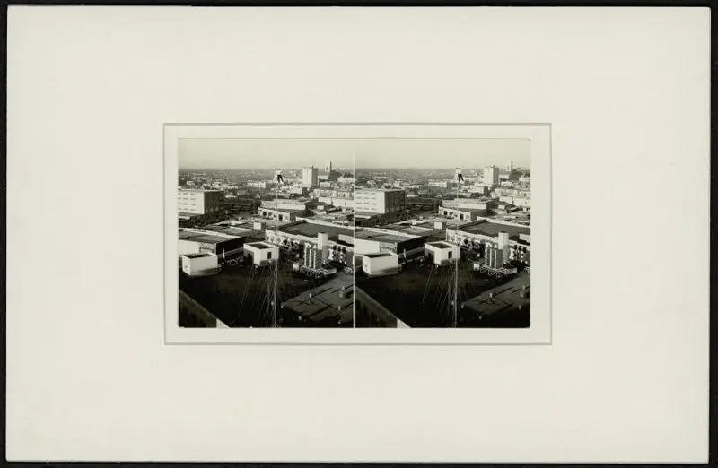 View of a Texas city, possibly Dallas by Unknown artist
