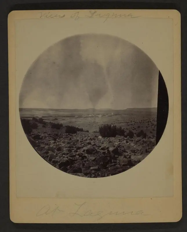 View of Laguna. [above photograph] At Laguna [below photograph] by Unknown artist