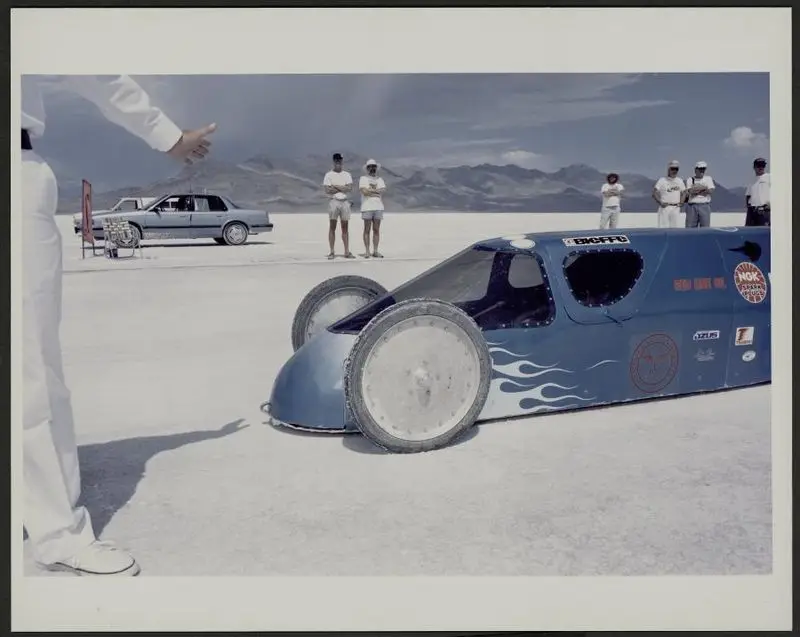 Start line, Bonneville, Utah by Graham, David