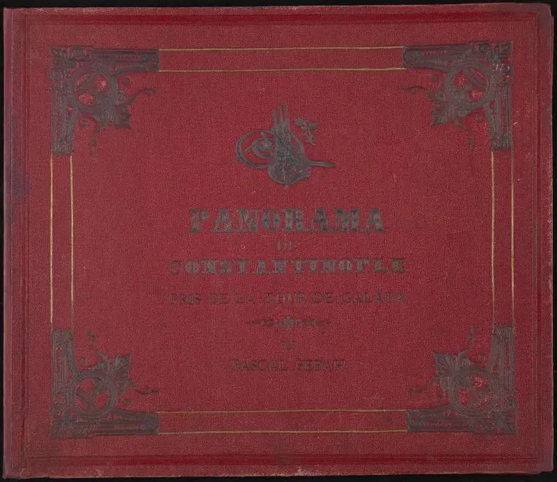 Panorama de Constantinople pris de la tour de Galata / par Pascal Sebah, 1890s. by Sébah, J. Pascal