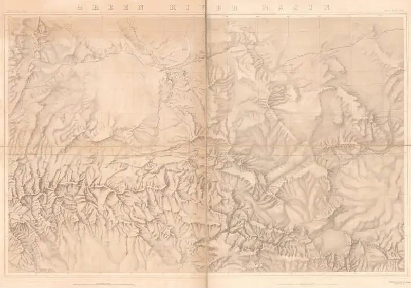 Green River Basin by United States. Geological Exploration of the Fortieth Parallel