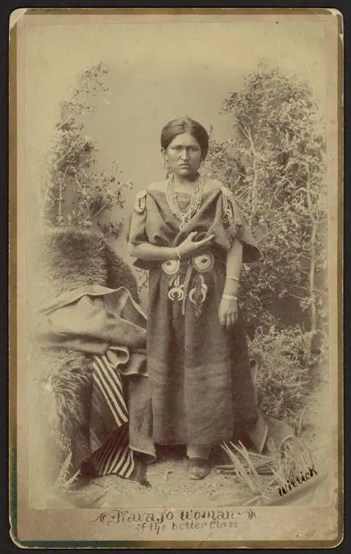 Navajo woman of the better class by Wittick, Ben