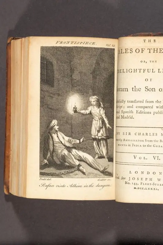 The tales of the genii, or, The delightful lessons of Horam the son of Asmar / faithfully translated from the Persian manuscript ... by Sir Charles Morell. by Morell, Charles