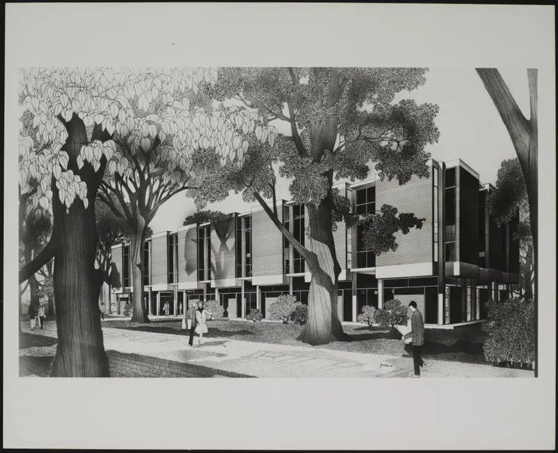School of Architecture: Renderings by Unknown artist