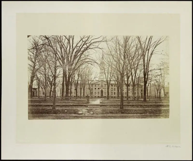 Nassau Hall by Unknown artist