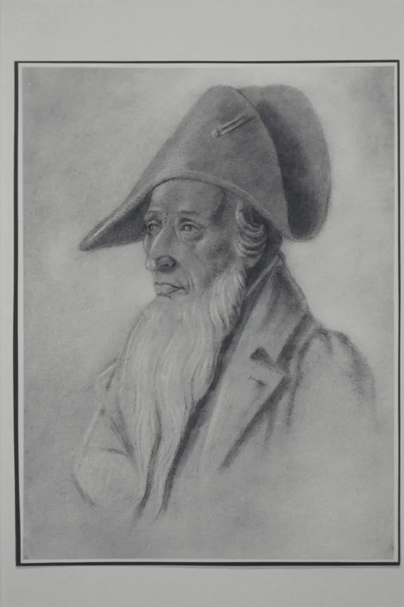 Steelengraving by unknown artist Portraits Men by Unknown artist