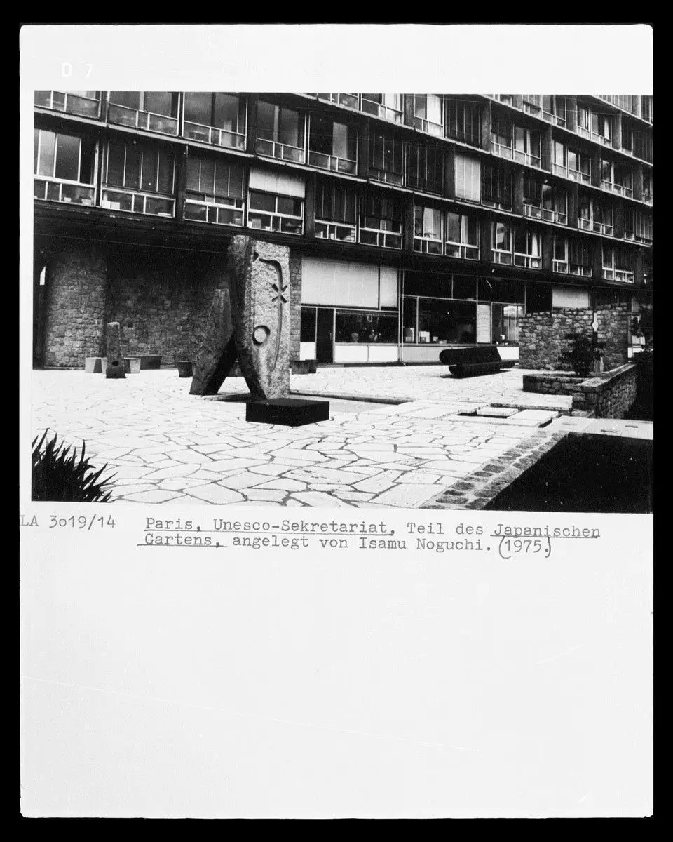 Japanese Garden by Noguchi, Isamu