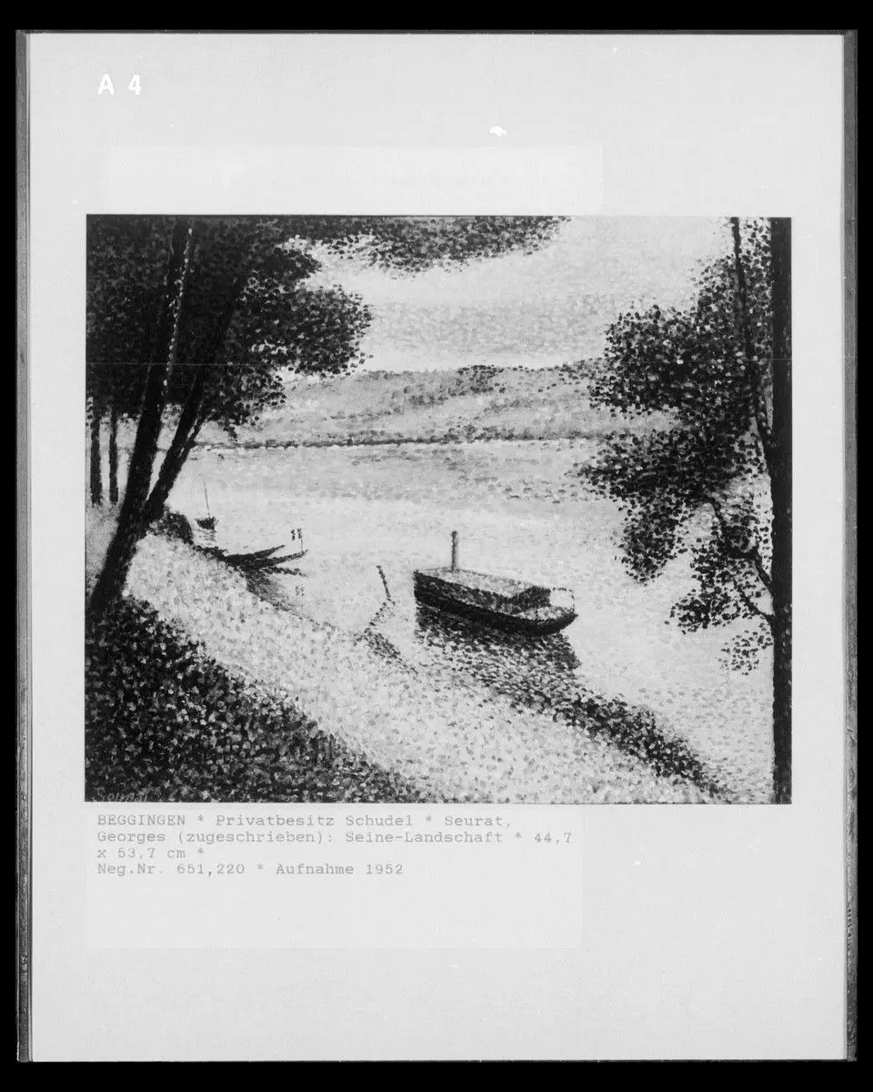 His Landscape by Seurat, Georges