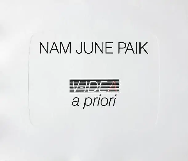 V-IDEA a priori - Carpeta by Paik, Nam June