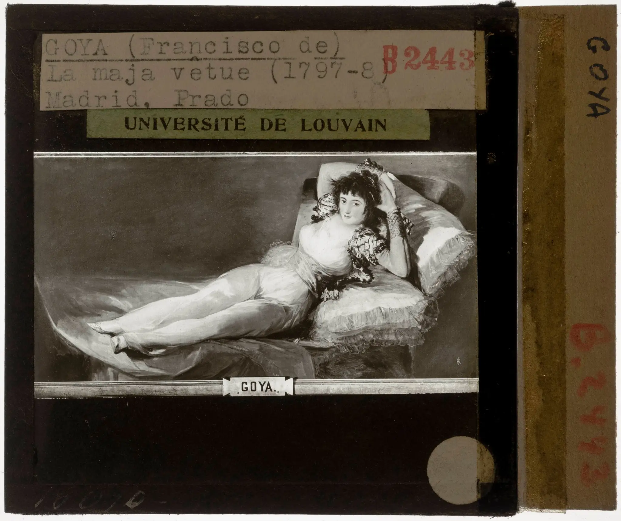 Francisco Goya. Maja by Francisco de Goya