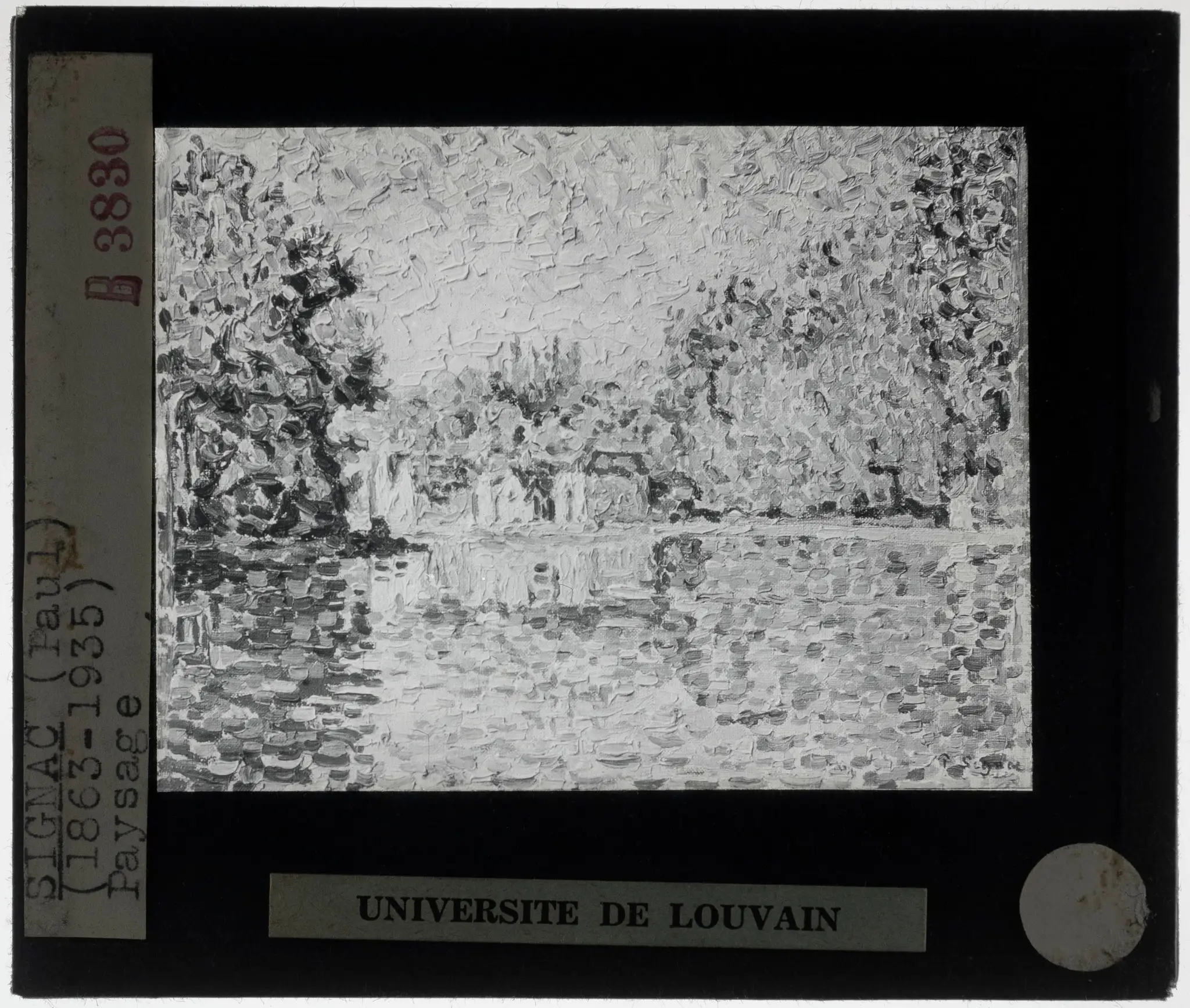 Paul Signac. Study of the Seine by Paul Signac