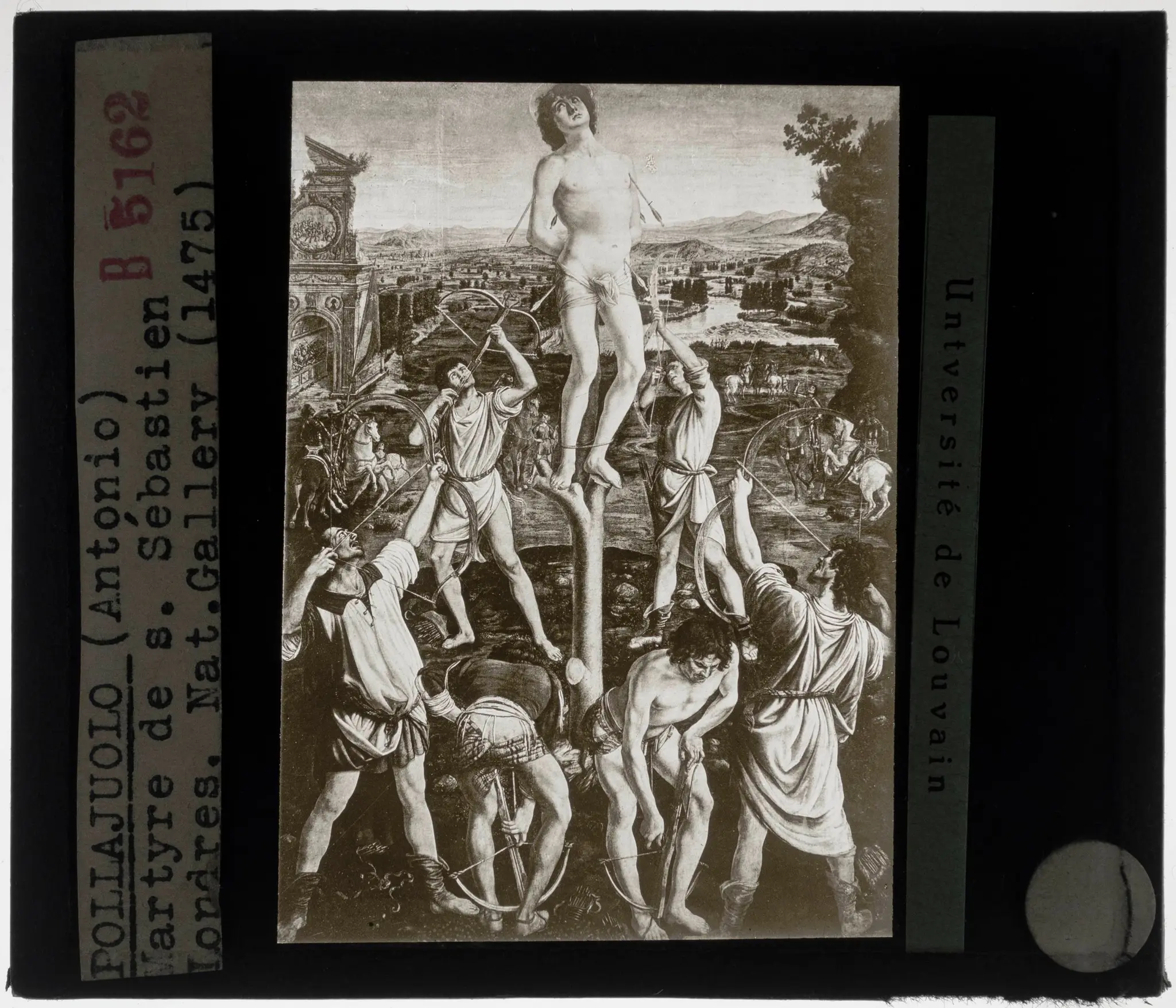 Antonio Pollaiuolo. Piero Pollaiuolo. The martyrdom of Saint Sebastian by Antonio del Pollaiuolo