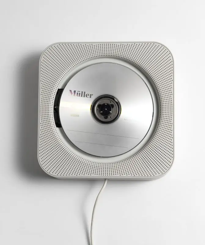 MUJI wall-mounted CD player by Naoto Fukasawa
