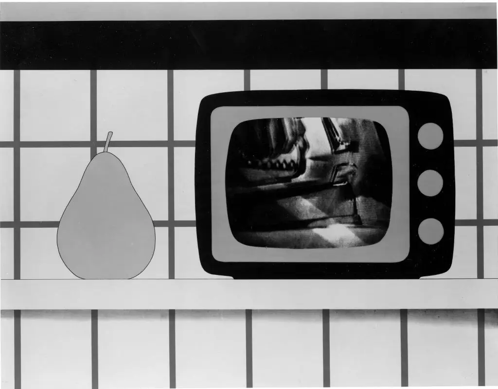 TV still life by WESSELMANN Tom