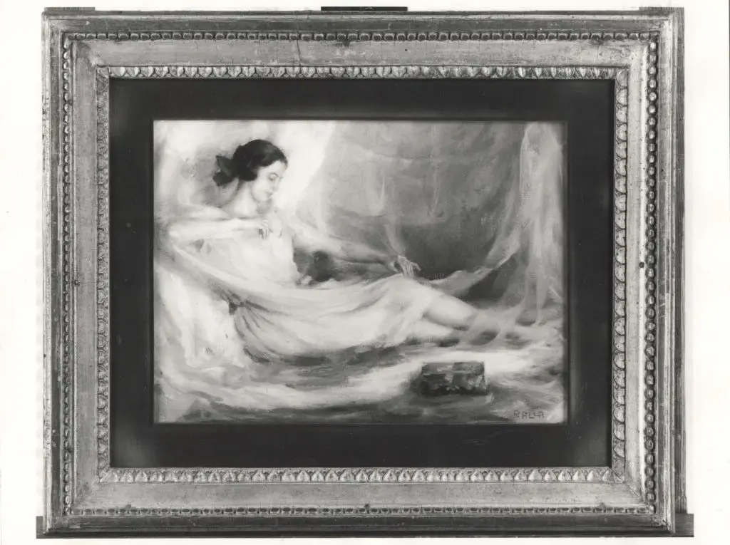 Portrait of Luce Balla by BALLA Giacomo