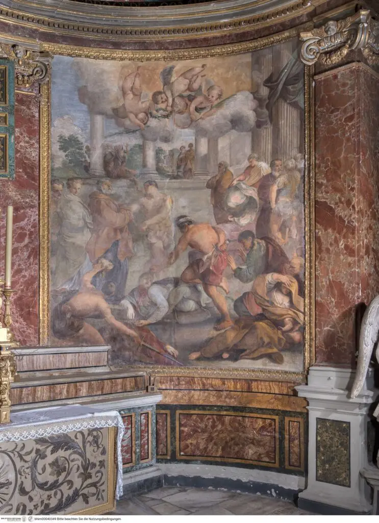 Martyrium des heiligen Nemesius by Domenico Maria Canuti