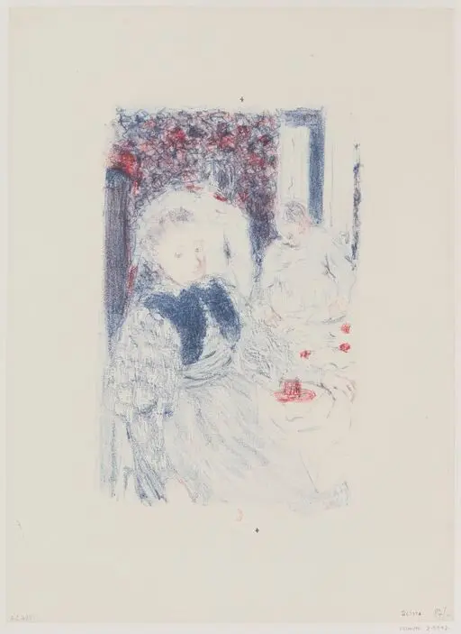 Le déjeuner : [estampe] / Edouard Vuillard by Vuillard, Édouard