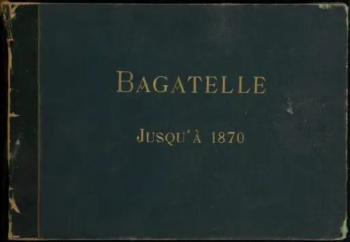 Bagatelle jusqu'à 1870 / photogr. par Charles Marville by Marville, Charles