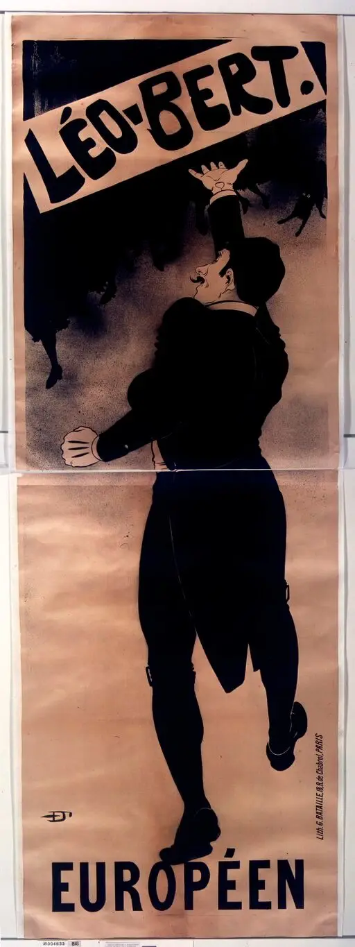 Léo-Bert. Européen : [affiche] / [monogramme De Feure] by Feure, Georges de