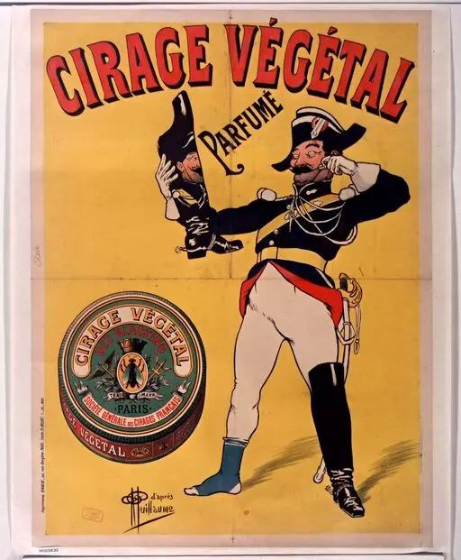 Cirage végétal parfumé : [affiche] / [d'après Albert Guillaume] by Guillaume, Albert