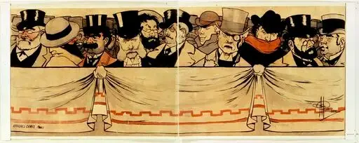 [Chapellerie Dellion] : [affiche avant la lettre] / [Albert Guillaume] by Guillaume, Albert