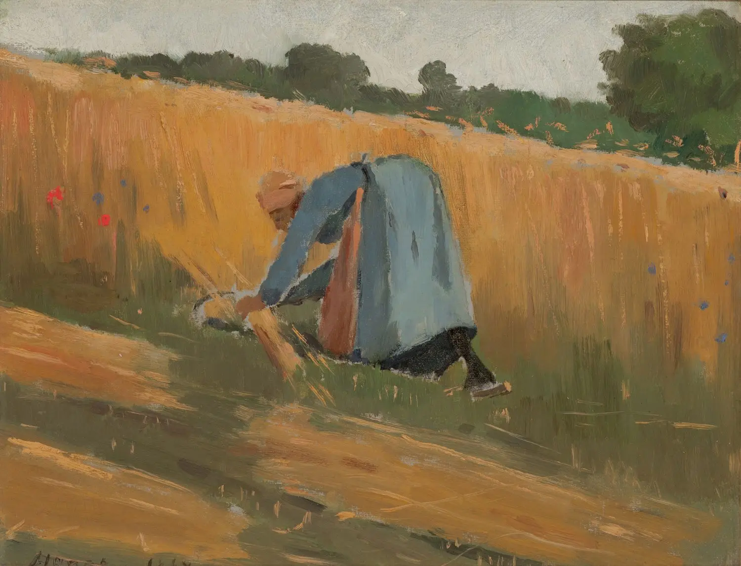 Wheat Gatherer by Winslow Homer