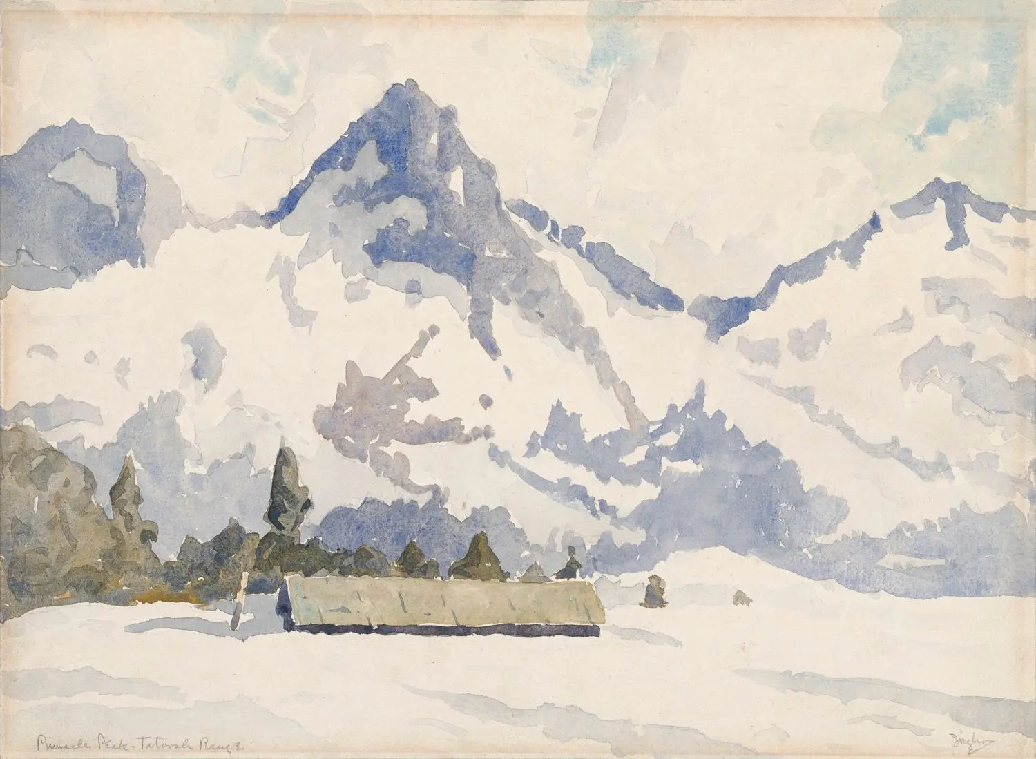 Pinnacle Peak, Tatoosh Range by Eustace Paul Ziegler