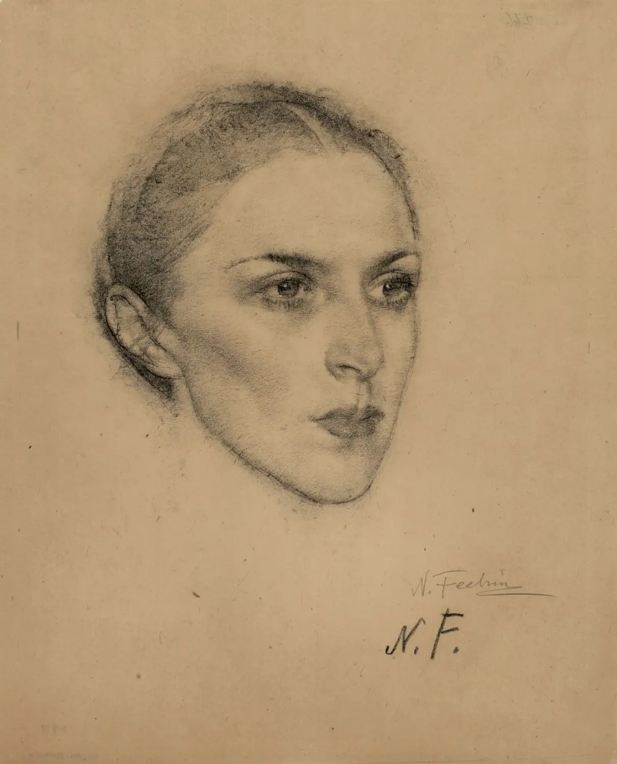 Young Girl, California by Nicolai Ivanovich Fechin