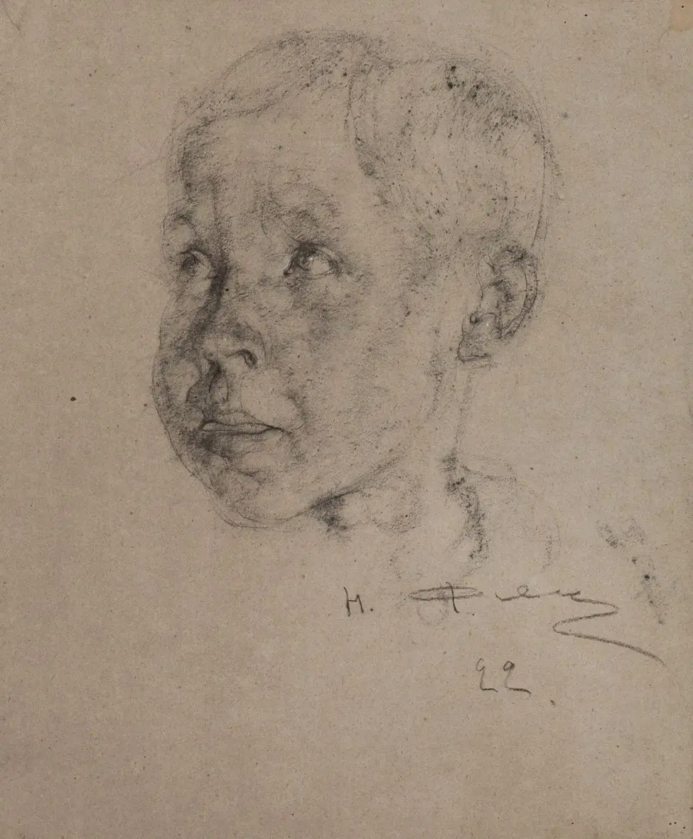 Young Boy, Russia by Nicolai Ivanovich Fechin