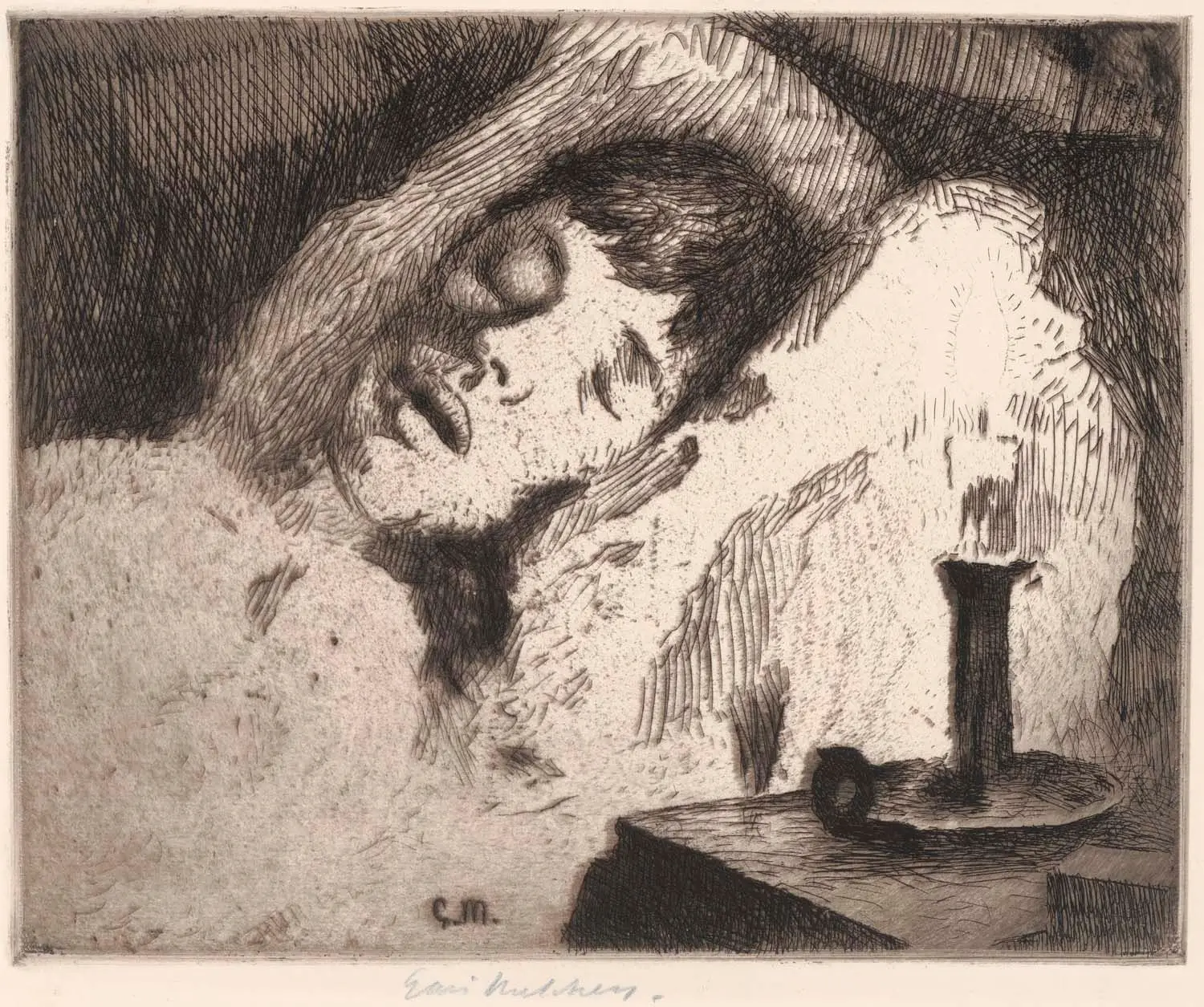 Sleeping Girl by Gari Melchers