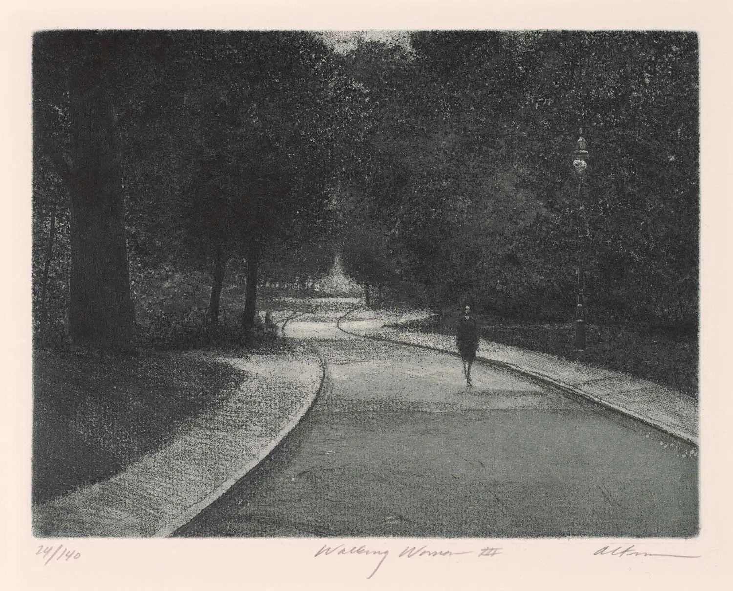 Walking Woman III by Harold Altman