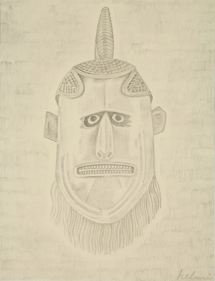 Untitled [Uli figure from New Ireland, Melanesia, early 20th century] by Helmi Dagmar Juvonen