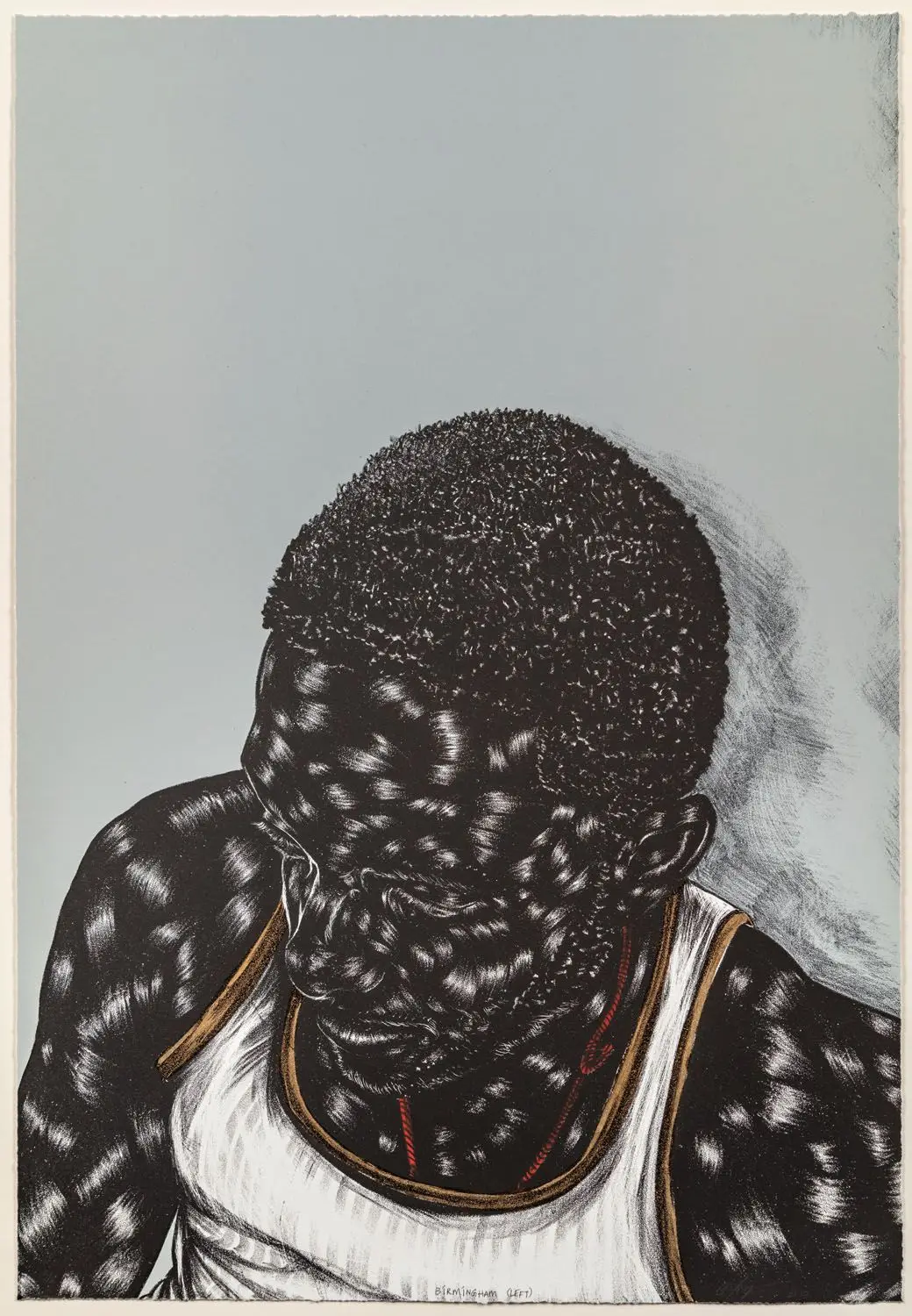Birmingham (left) by Toyin Ojih Odutola