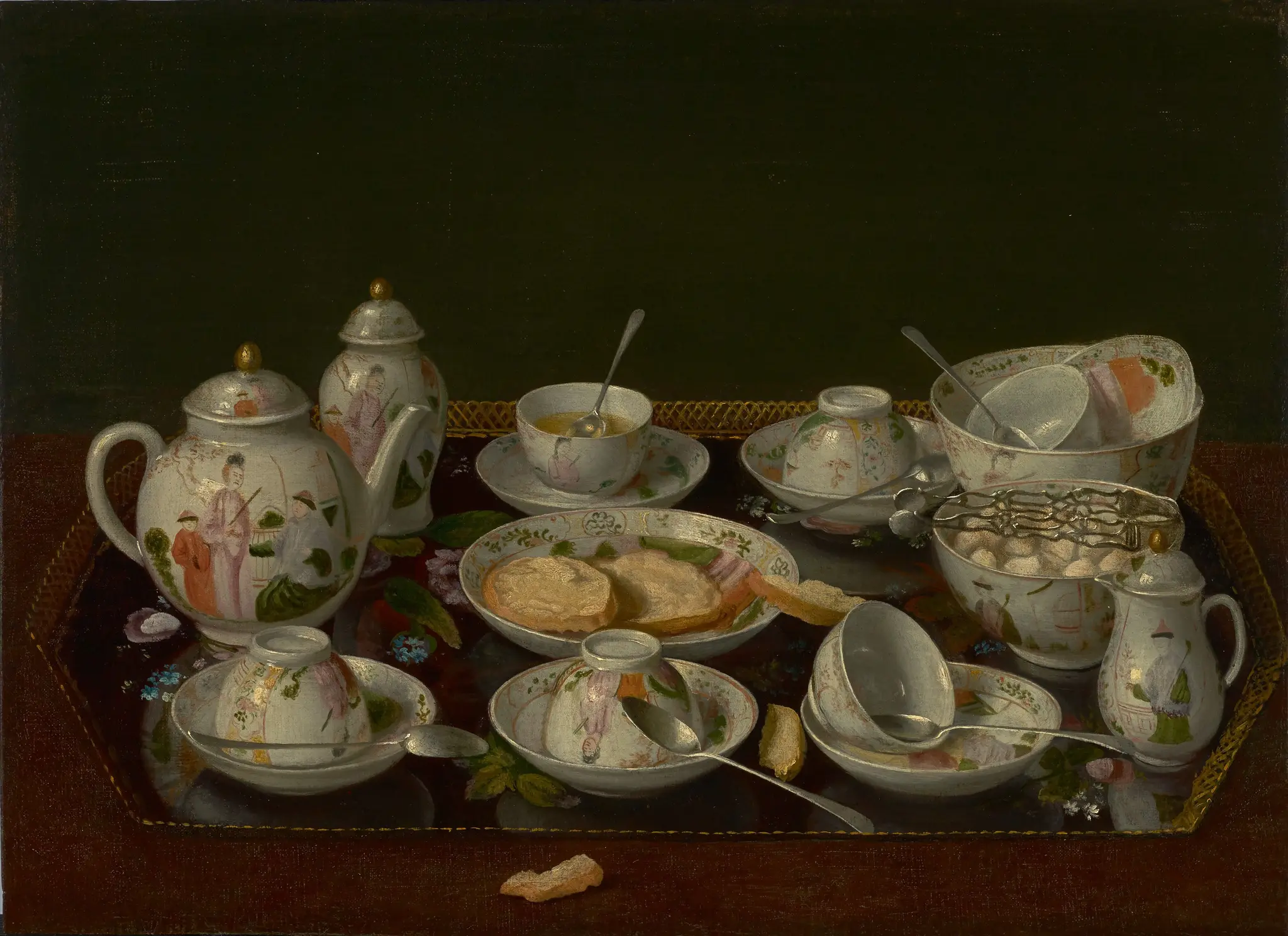 Still Life: Tea Set by Jean-Étienne Liotard