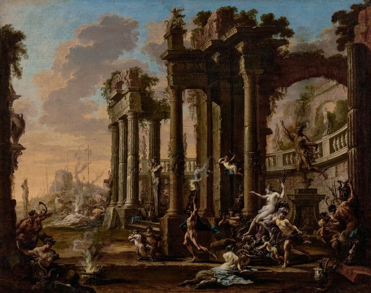 The Triumph of Venus by Alessandro Magnasco