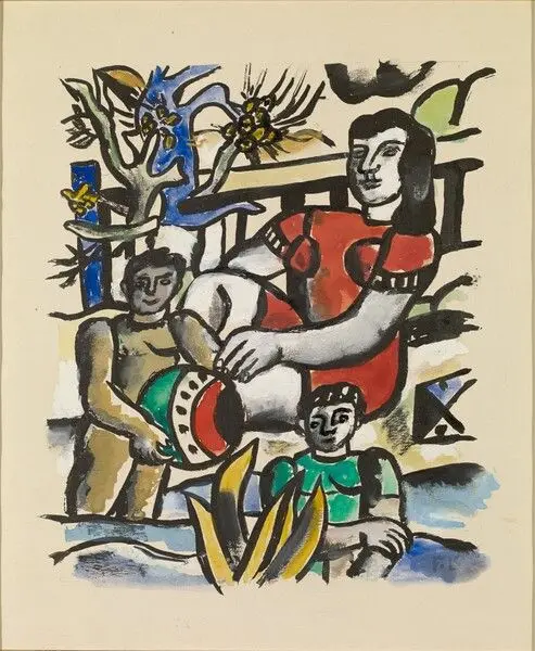 Le Bonheur by Fernand Léger