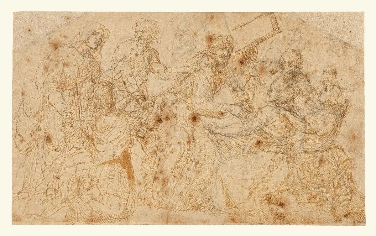 Christ Carrying the Cross by Juan de Juanes (Juan Maçip)