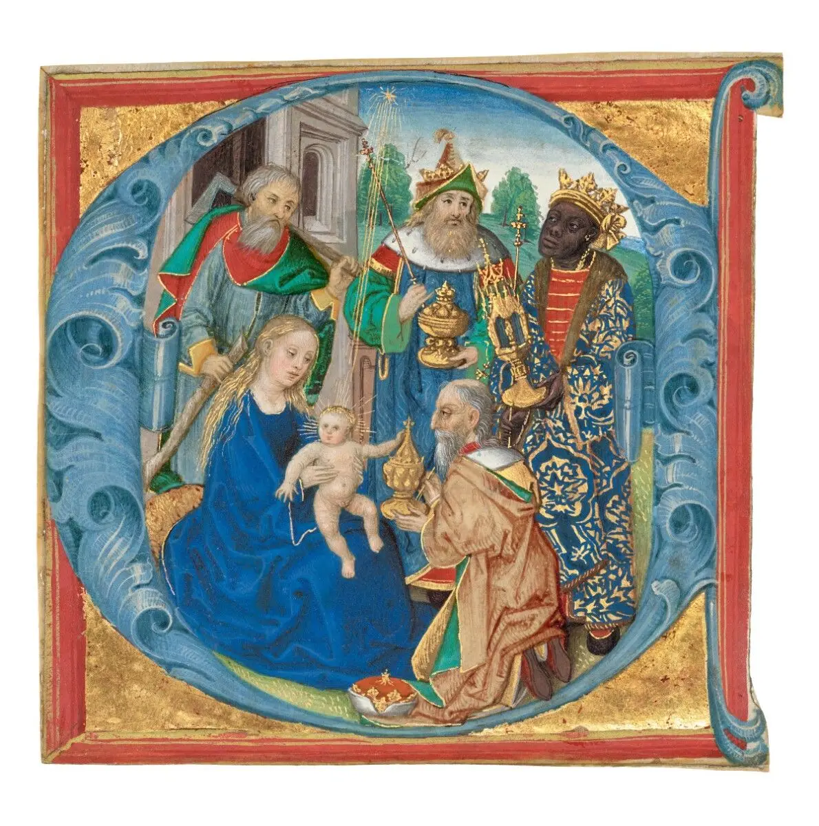 Two Cuttings from a Missal by Unknown