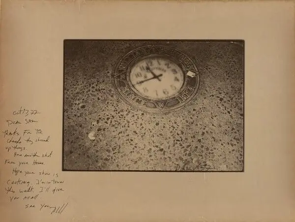 Letter to Sam by Bill Arnold