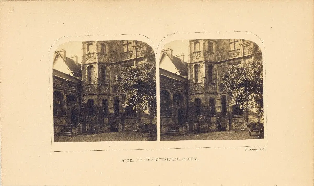 Hotel de Bourgtherould, Rouen by Robert Howlett