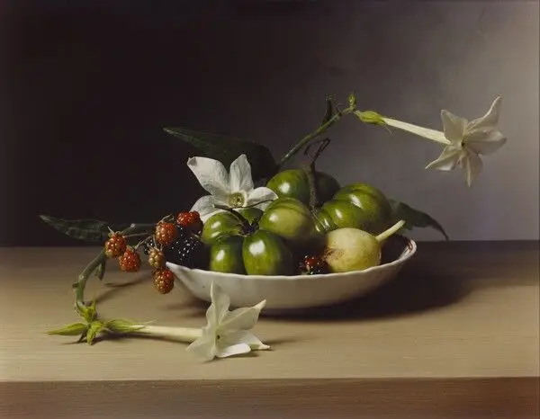 Early American, Still Life with Flowering Tobacco by Sharon Core