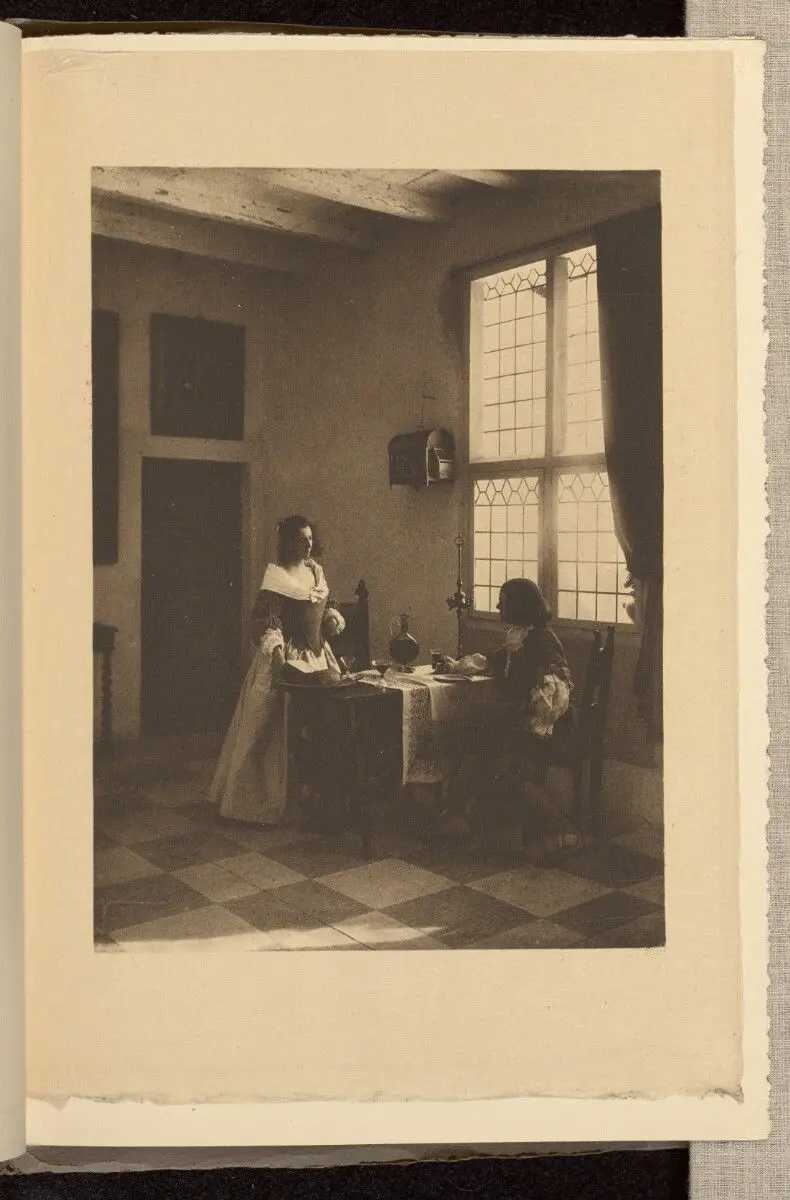 A Flemish Interior by Guido Rey