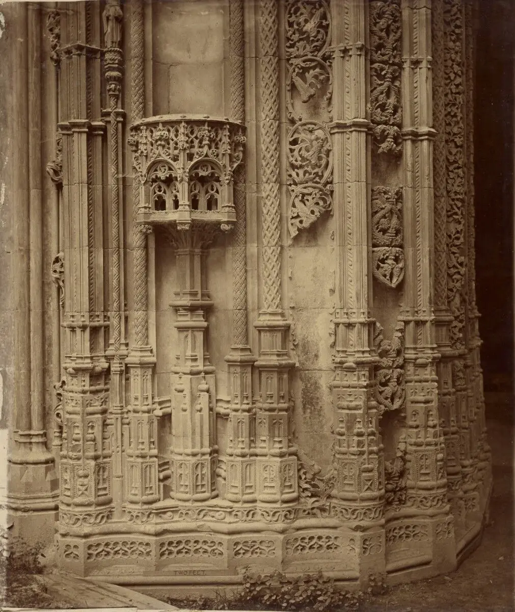 [Stone wall, Batalha] by Charles Thurston Thompson