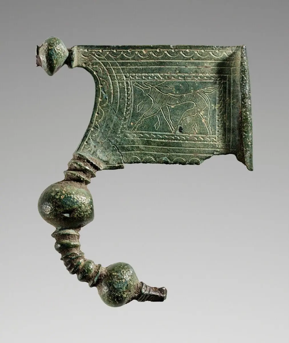 Bronze Fibula Fragment by Unknown