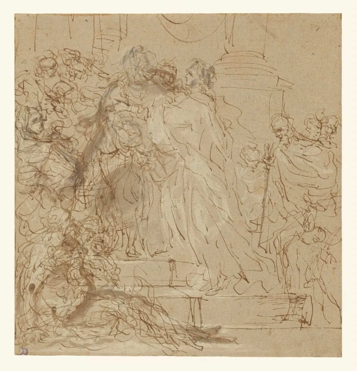 The Visitation by Juan Carreño de Miranda