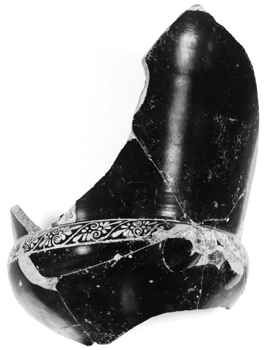 Attic Red-Figure Calyx Krater Fragment by Achilles Painter