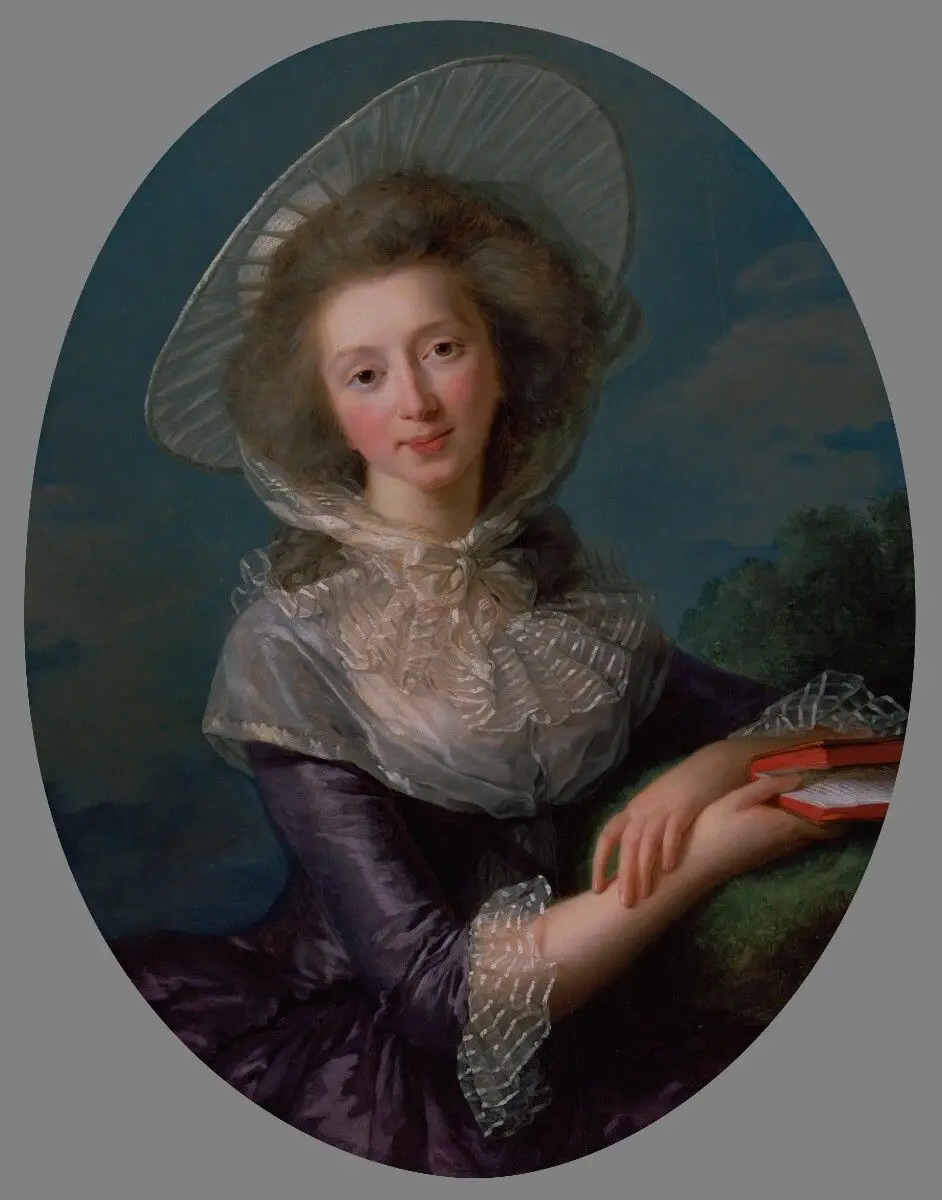The Vicomtesse de Vaudreuil by Élisabeth Louise Vigée Le Brun