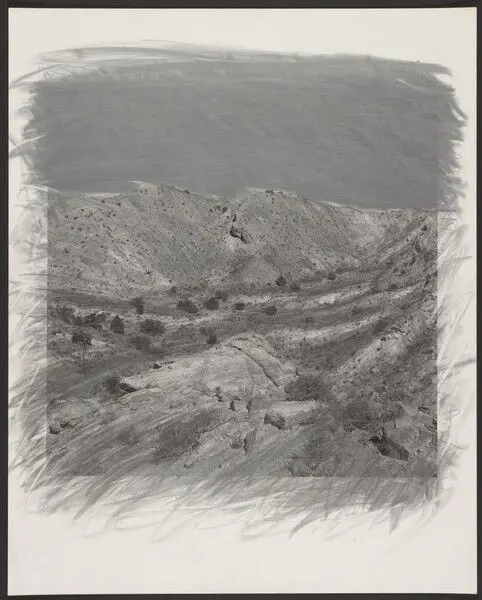 San Ysidro Badlands Flow by Rick Dingus