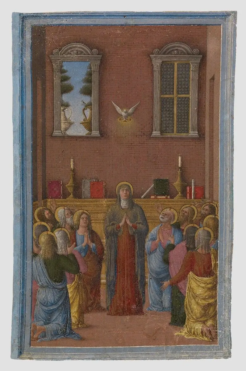 Miniature from a Devotional or Liturgical Manuscript by Girolamo da Cremona