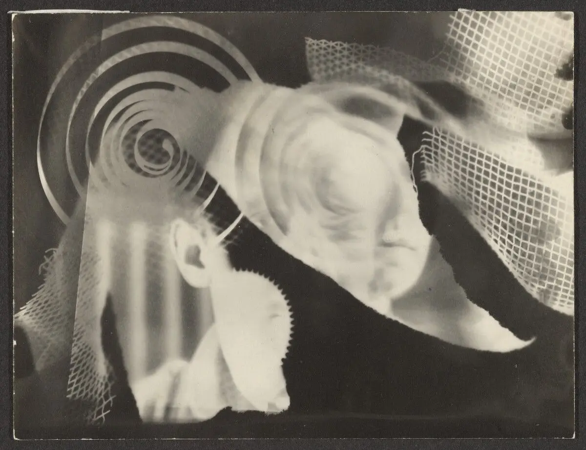 Untitled Photogram [Self-Portrait] by Theodore Roszak